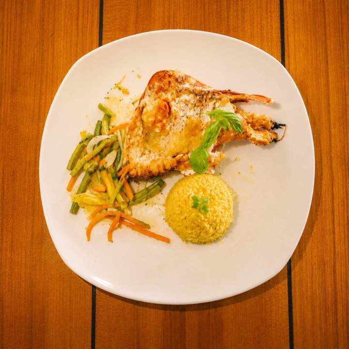 Langouste grillée Saint-Luce